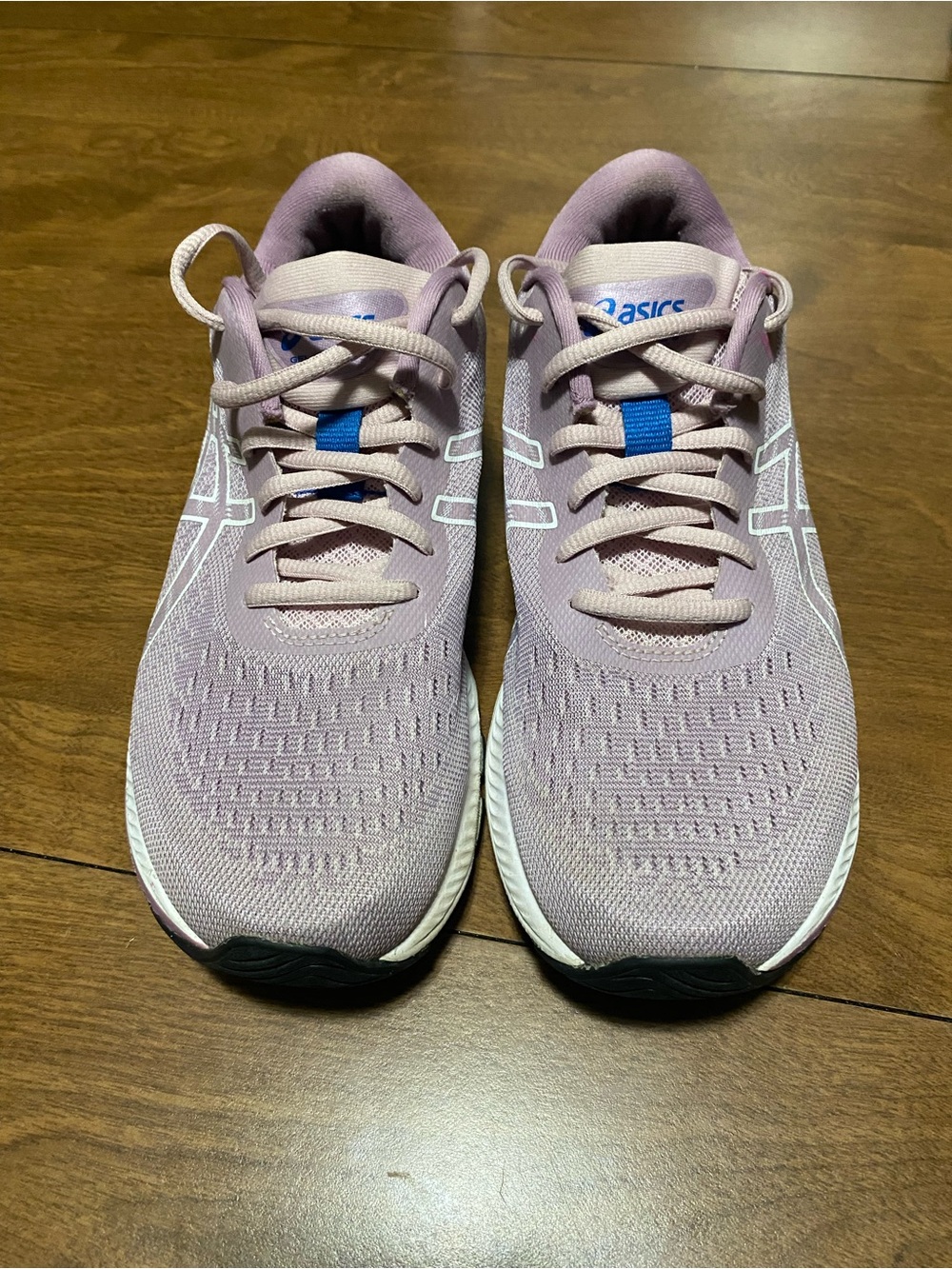 ASICS Women's Athletic Running Shoes in Dusty Mauve and White - Picture 4 of 6